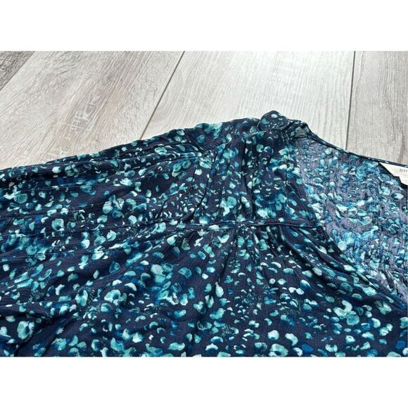 Terra & Sky full figure blue blouse plus size 3X - Picture 5 of 12